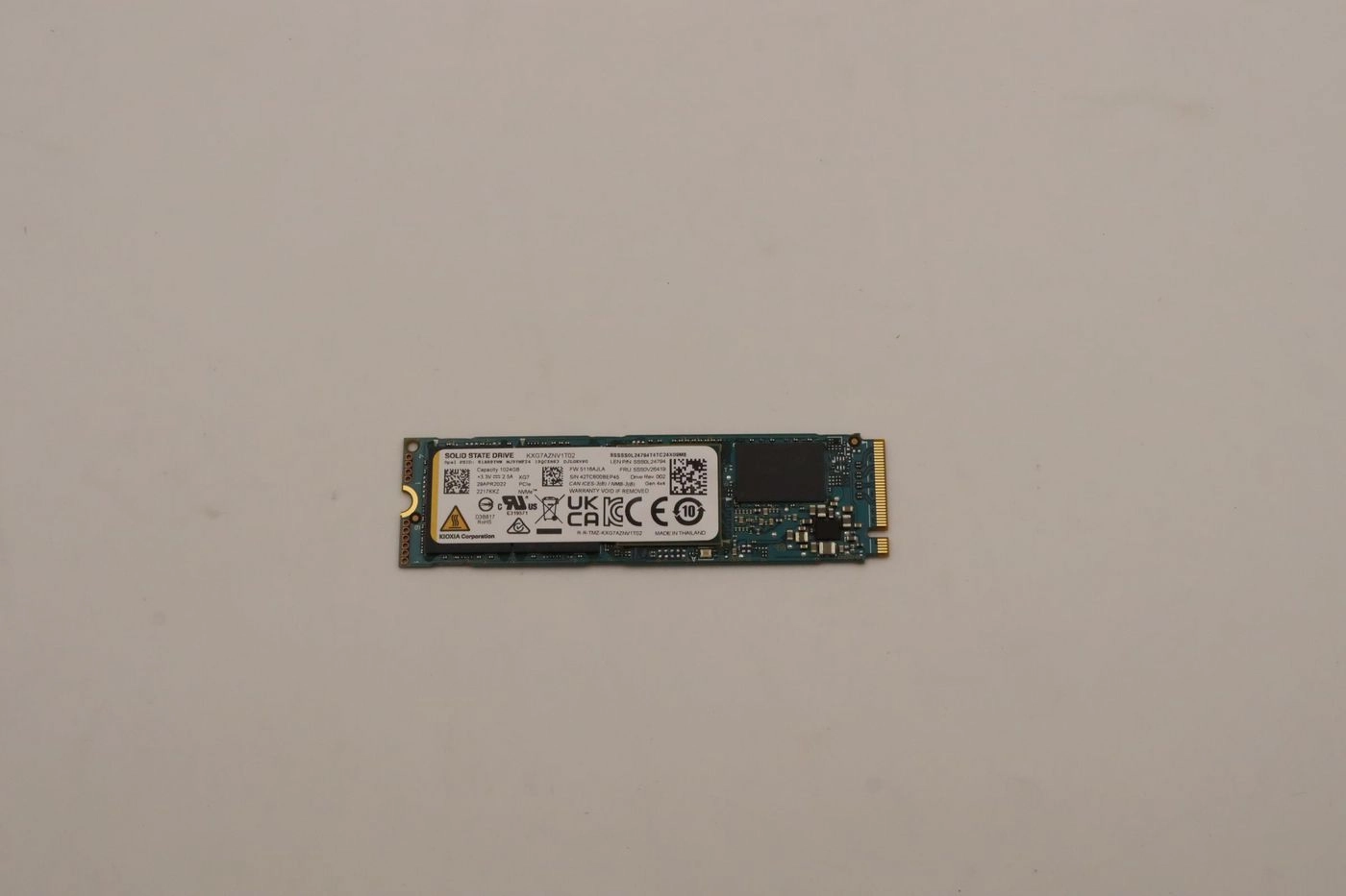 1TB M.2 PCIe NVMe cietvielu koncentrācija