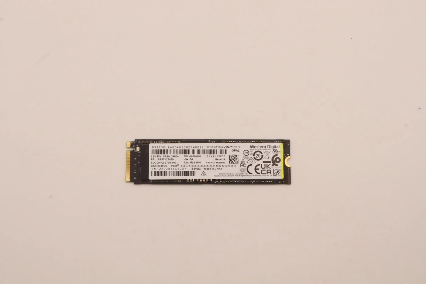 2TB M.2 2280 PCIe 4.0 NVMe SSD