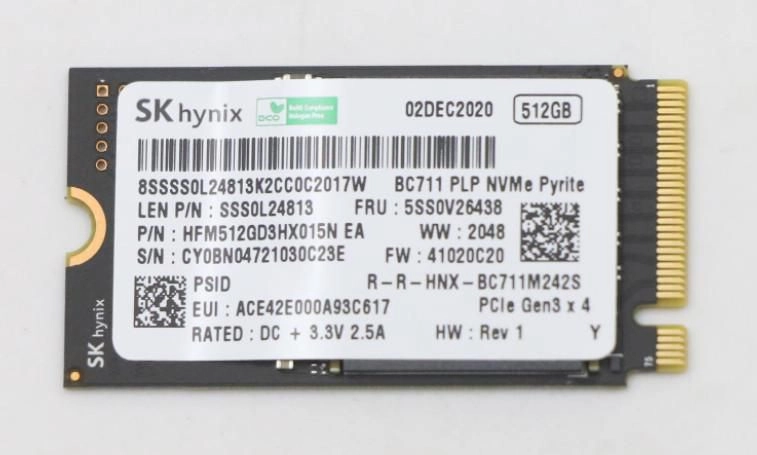 Lenovo 512GB M.2 242 PCIe