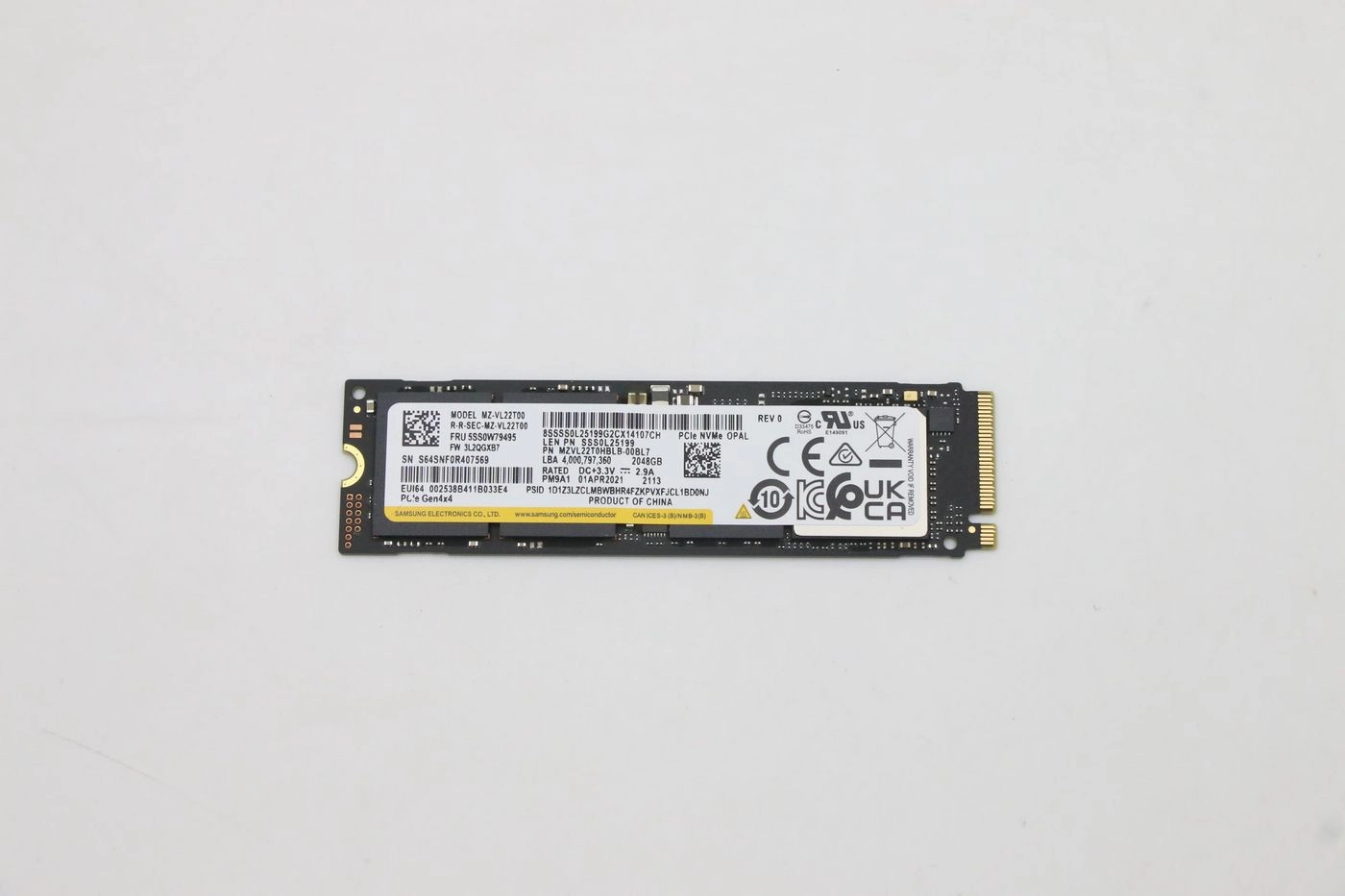 2TB M.2 2280 PCIe 4.0 NVMe