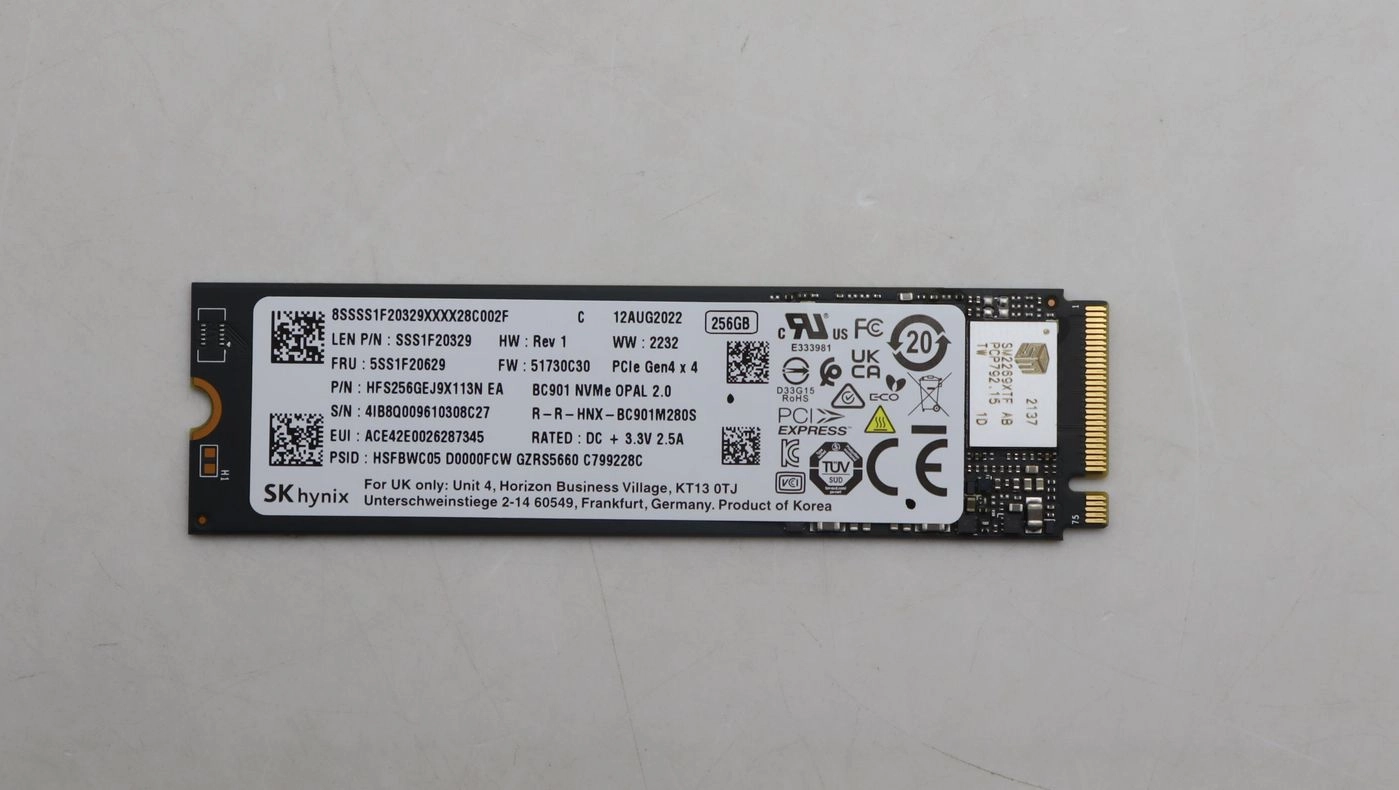 256GB M.2 2280 PCIe 4