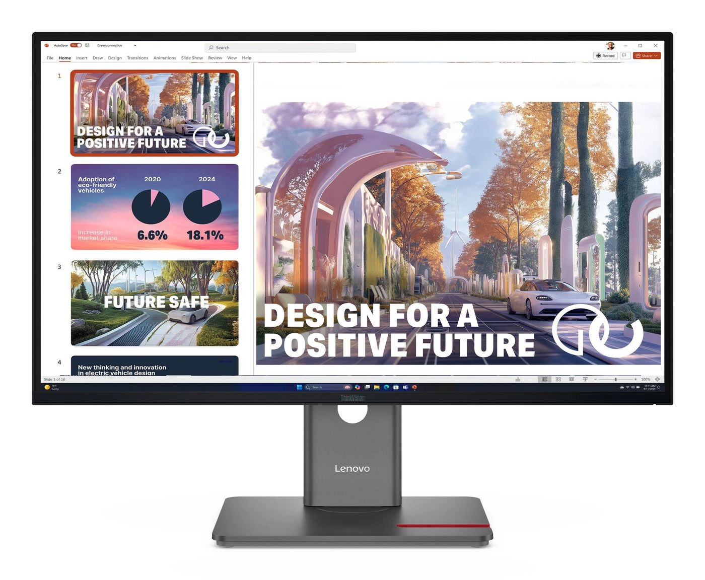 Lenovo ThinkVision P27QD-40 Monitor 64B3GAR2EU 5715328391031