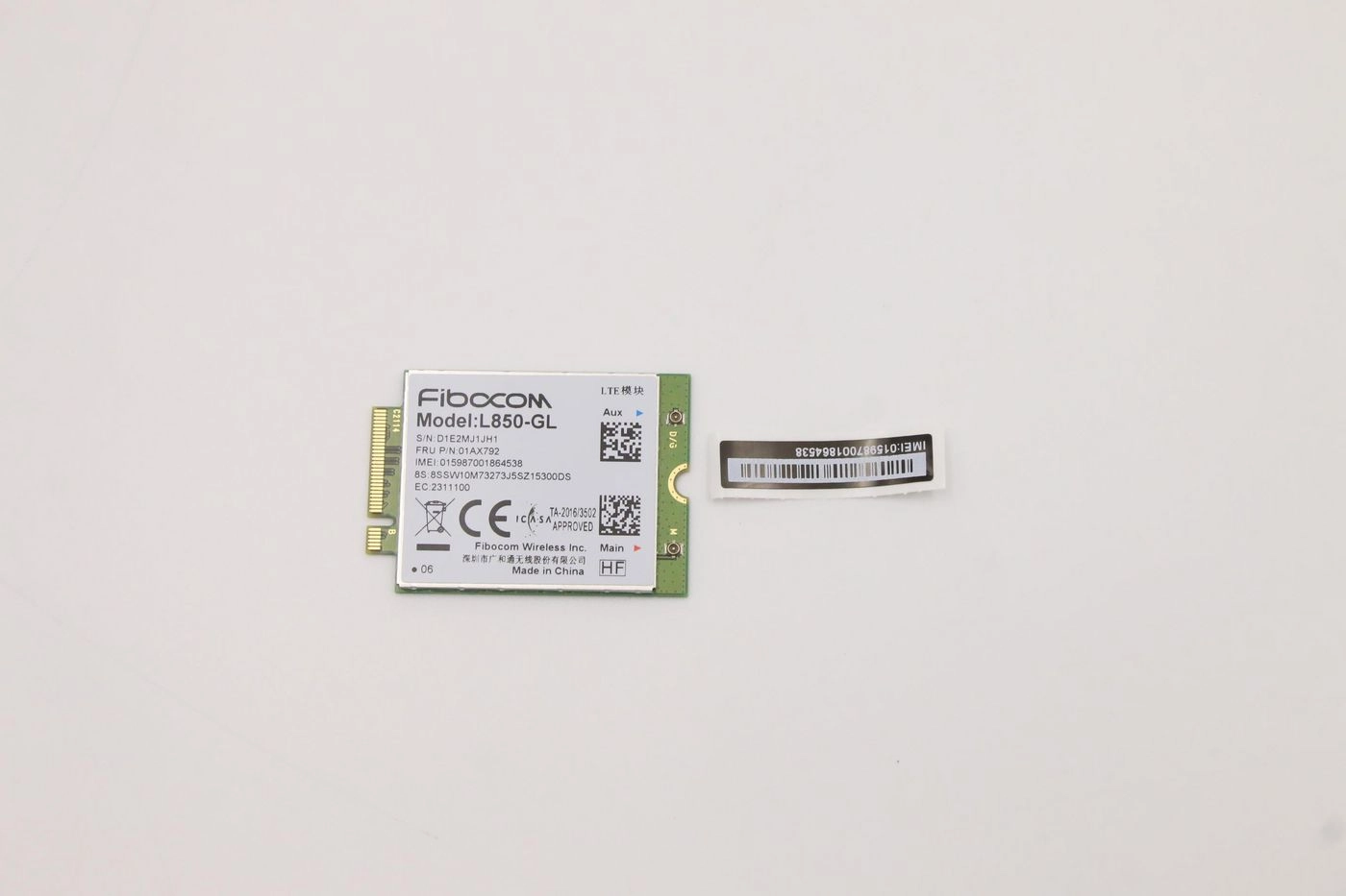 Lenovo 4G LTE CAT9 wireless module