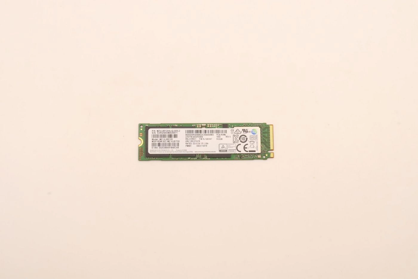PCIe 3. 0 NVMe SSD