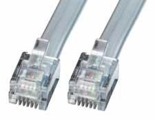 LINDY RJ-12 cable 6/6 1:1 connected