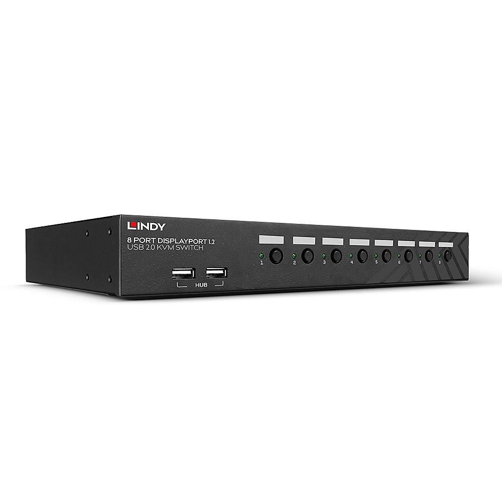 LINDY 8 Port DisplayPort 1.2