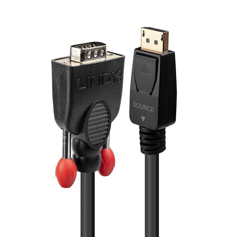 LINDY DisplayPort an VGA Konverterkabel 0