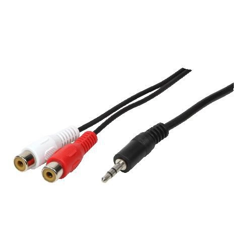 LogiLink 1x3.5mm - 2xRCA 0