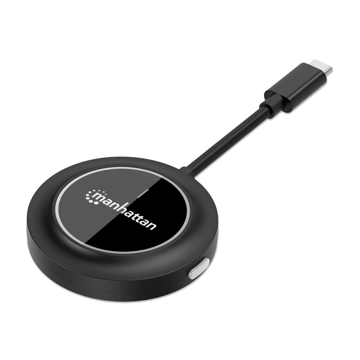 MANHATTAN 1080p Wireless HDMI-Displayadapter + USB-C