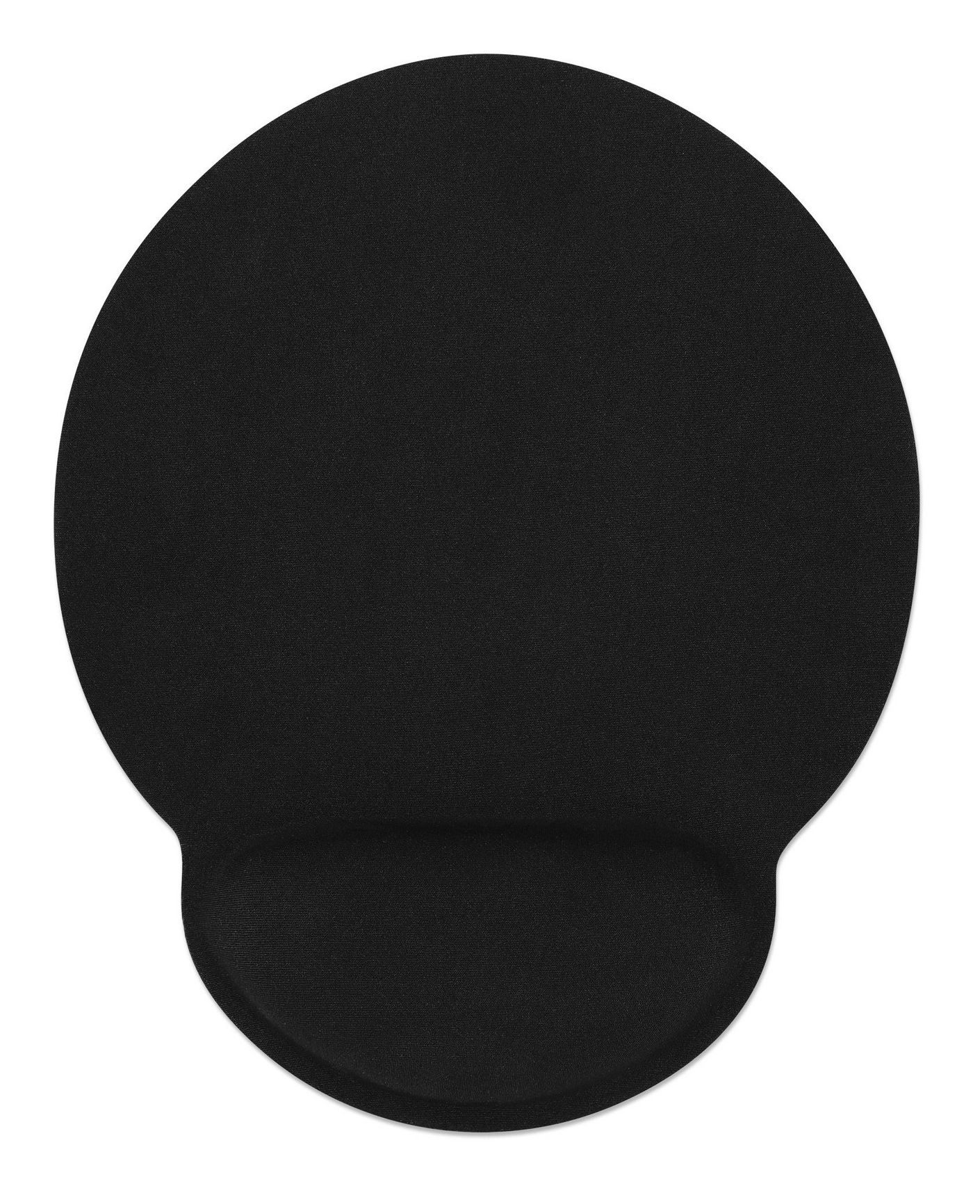 MANHATTAN Mauspad Schaumstoff mit Handballenauflage schwarz