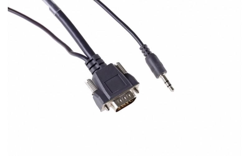 Kabel Mercodan PRO VGA m. lyd