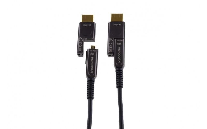 Kabel Mercodan Fiber optisk HDMI 50m