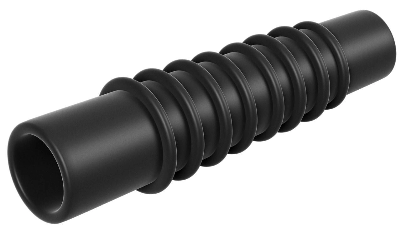 Microconnect BNC Plastic Cable Relief Black