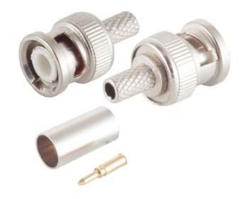 BNC crimp plug for RG59 BNC59M