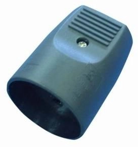 Microconnect Extender with earth  straight  black