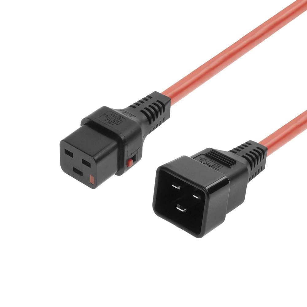 Microconnect MC-C19C20LOCK-1M-R bez kategorijas MC-C19C20LOCK-1M-R 5715328083943