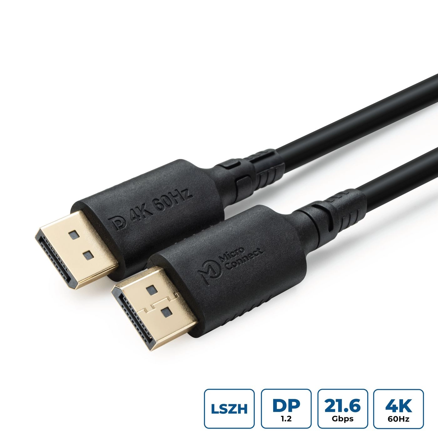 Microconnect MC-DP-MMG-300LSZH DisplayPort cable 3 m
