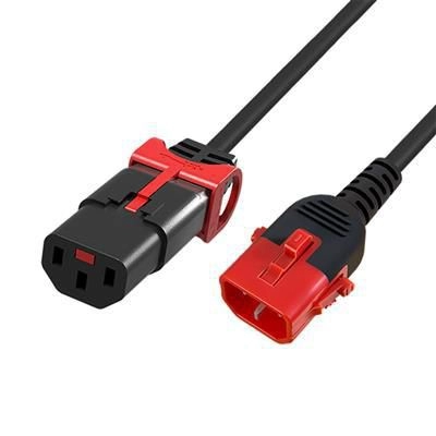 Microconnect MC-DUALC13C14S-2 power cable Black 2