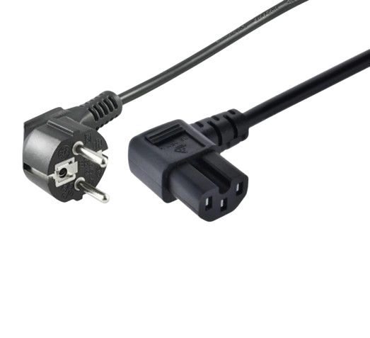 Microconnect MC-JT008/HT3W-H05VV-F-2.0 power cable Black