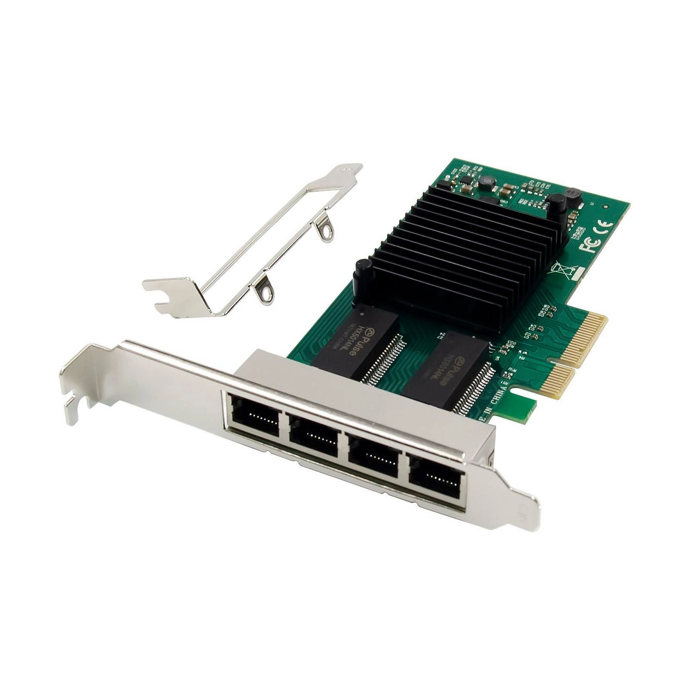 Network Card PCIe x4 I350-T4 MC-PCIEX4-I350-T4-1GBE