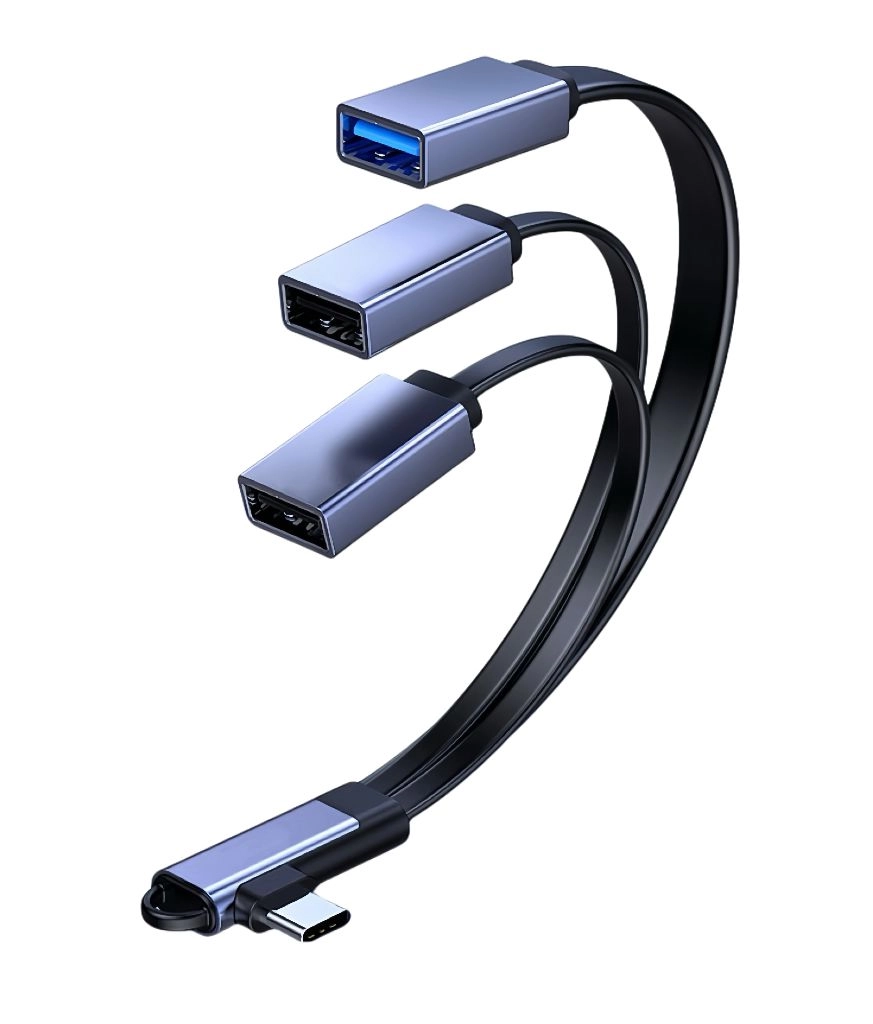 Microconnect MC-USBCANG-USBA3WAY video cable adapter 0
