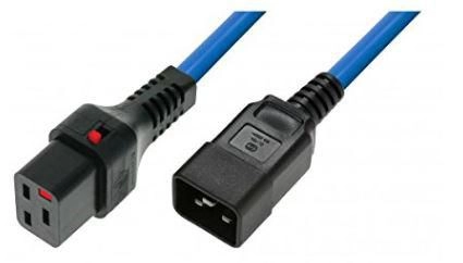 Microconnect PC1376 kabel zasilające Niebieski 3