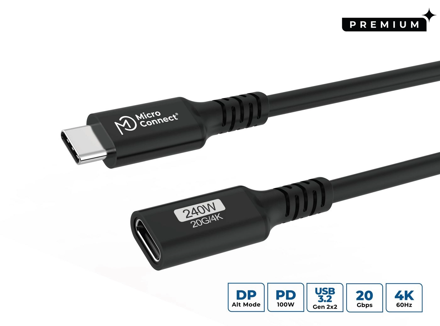 Microconnect USB3.2CC05EX USB cable USB
