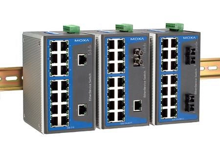 Moxa EtherDevice™ Switch EDS-316  Multi Mode