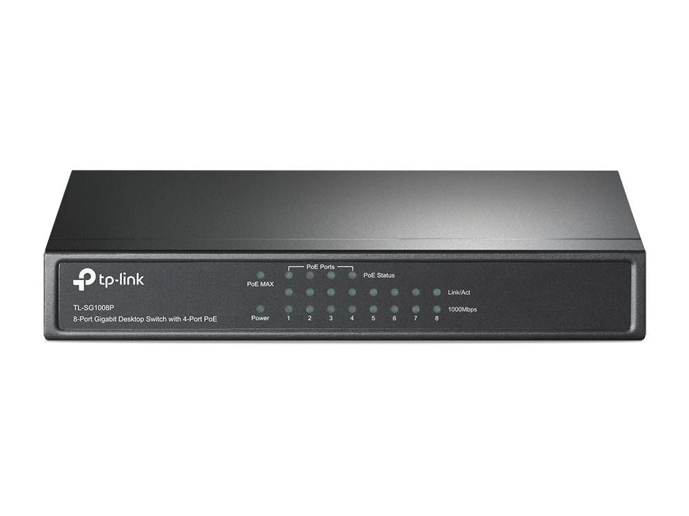 TP-Link TL-SG1008P network switch Unmanaged Gigabit