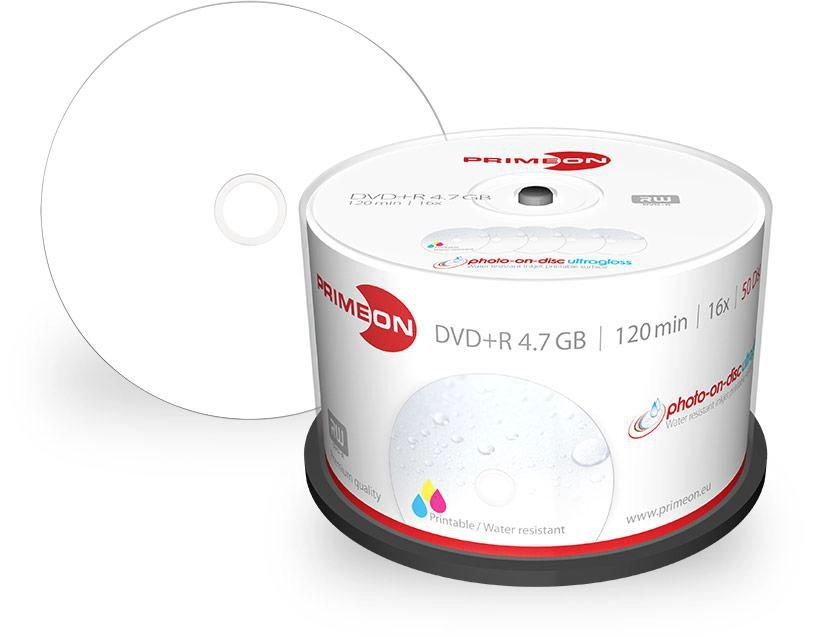 Primeon 2761207 Blank DVD-R 4.7