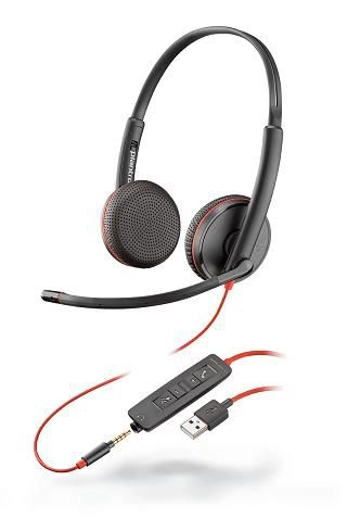 Plantronics Blackwire C3225 USB-A 209747-101 209747-201