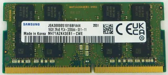 Samsung M471A2K43EB1-CWE 16GB DDR4 3200MHz PC4-25600