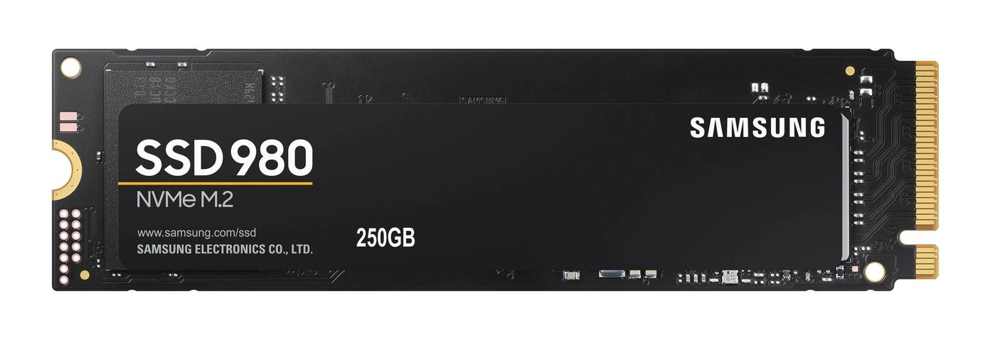 Samsung 980 250 GB M.2 PCI Express 3.0 NVMe V-NAND MLC