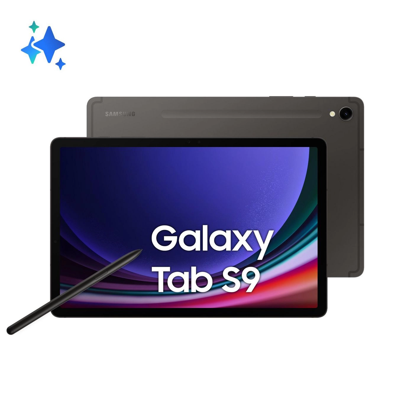 Samsung Galaxy Tab S9 Snapdragon 128 GB 27,9 cm (11") 8 GB Wi-Fi 6 (802.11ax) Android 13 Grafīts