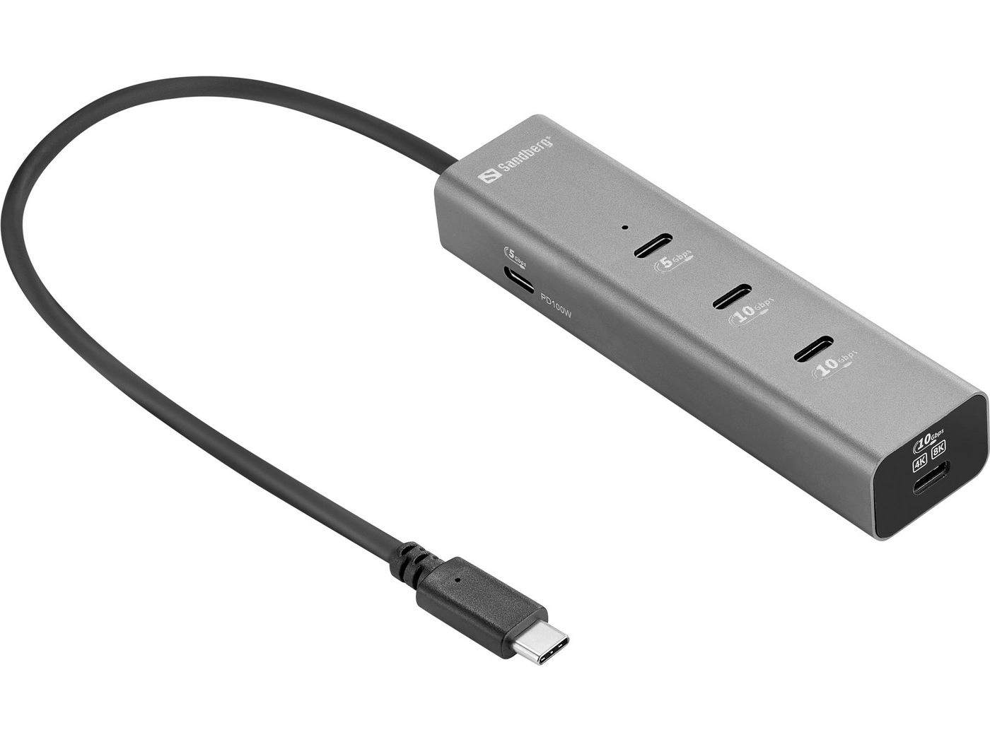 Sandberg USB-C 5-in-1 MediaDock 136-78 5705730136788