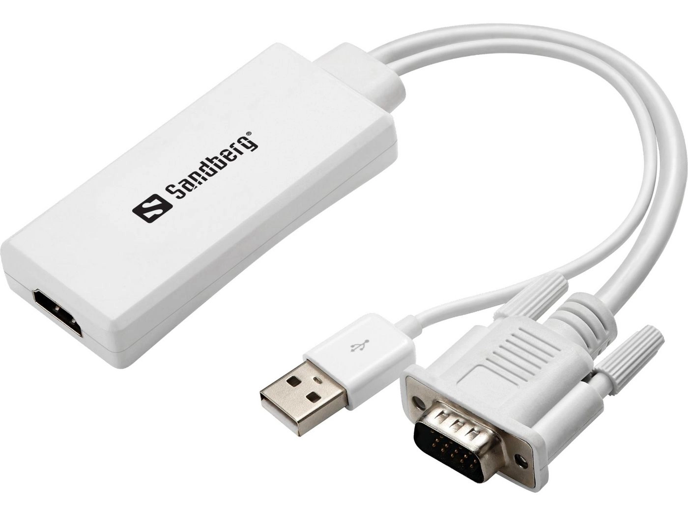Sandberg VGA+Audio to HDMI Converter 50878