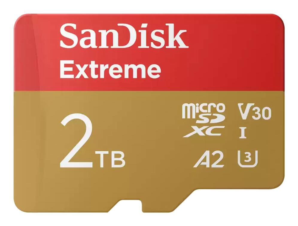 SanDisk Extreme 2 TB MicroSDXC UHS-I
