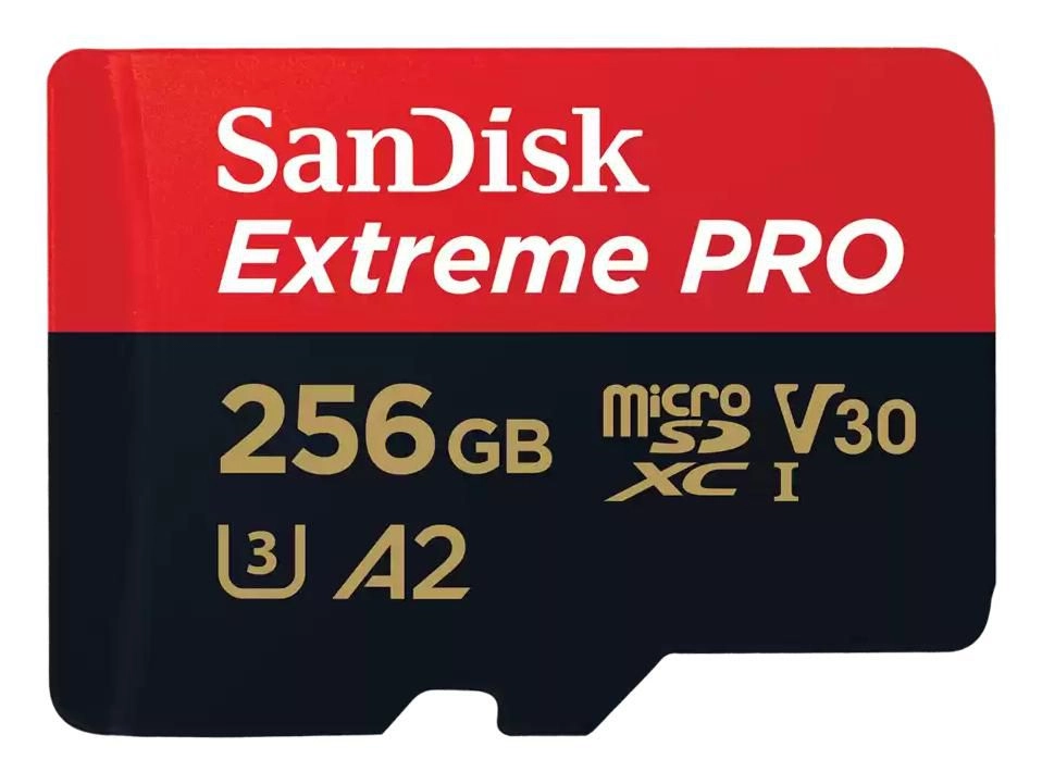 SanDisk microSDXC Extreme Pro 256GB 200/140