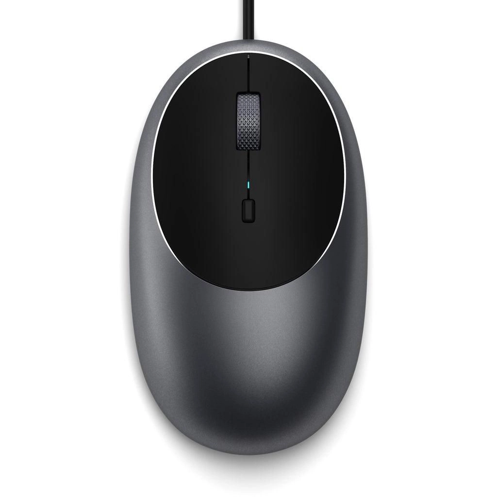 Satechi C1 USB-C pele, kosmosa pelēka, vadu, ST-AWUCMM