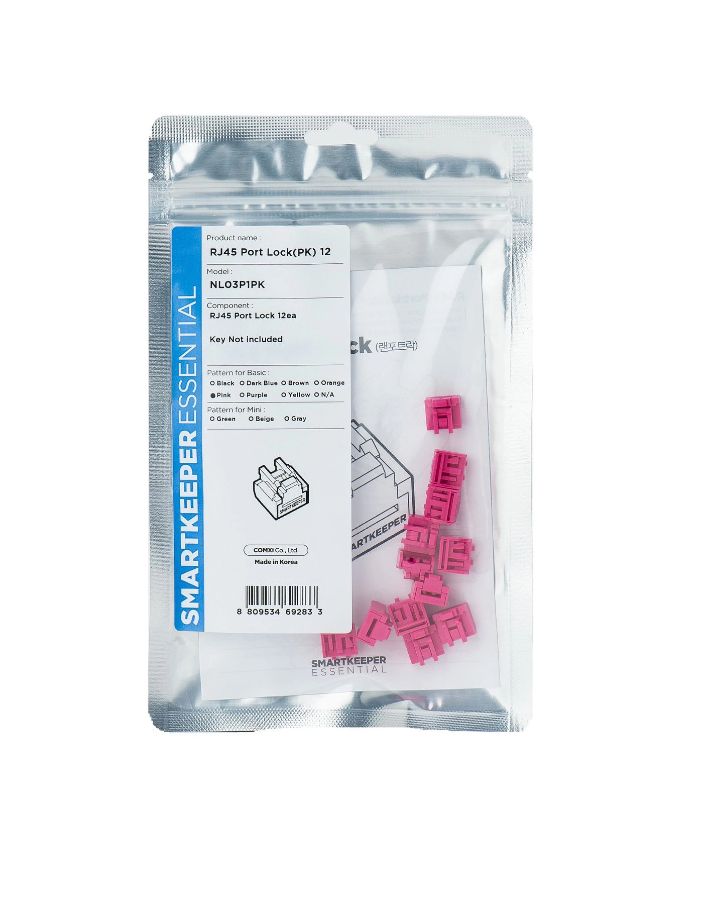 SmartKeeper NL03P1PK 12 x RJ45 Port