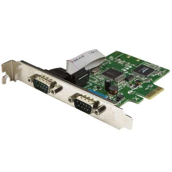 StarTech.com 2-Port PCI Express Serial