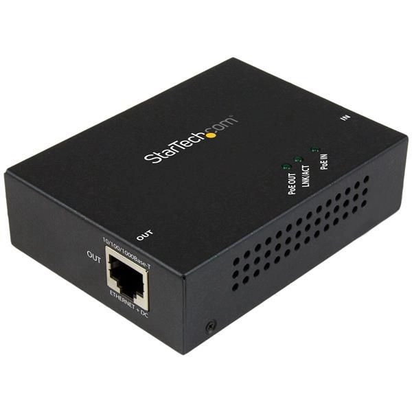 StarTech.com 1-Port Gigabit PoE+ Extender