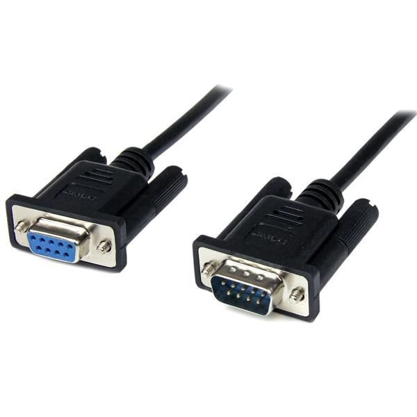 StarTech.com 2m Black DB9 RS232