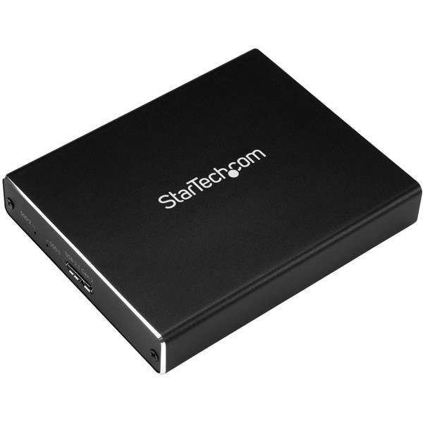 StarTech.com Dual-Slot Drive Enclosure for