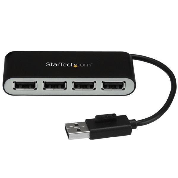 StarTech.com 4-Port Portable USB 2