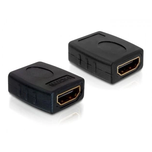 Techly HDMI adapter socket/socket shielded PVC