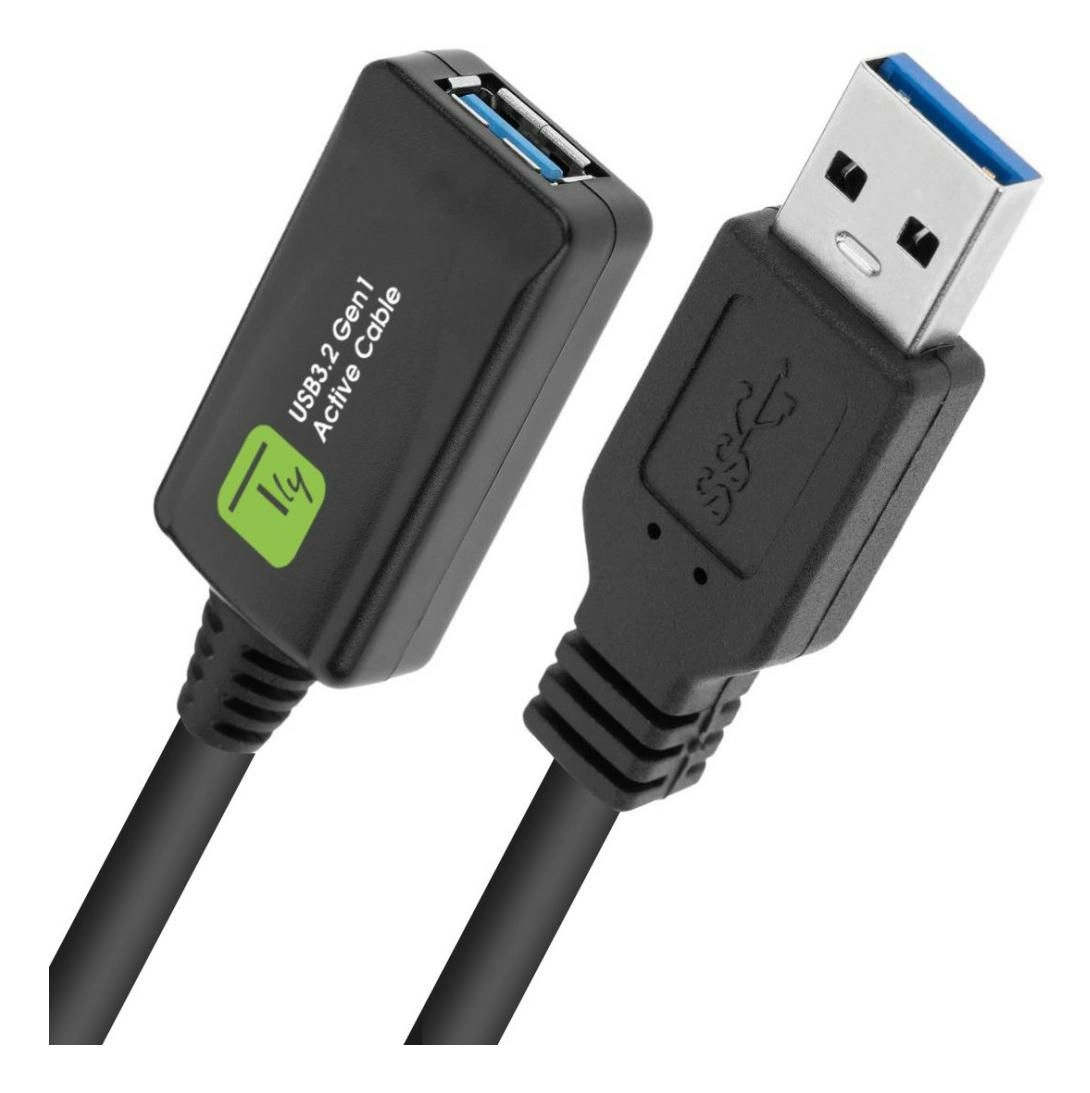 Techly USB 3.0 Repeater Kabel