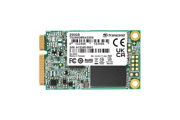 TRANSCEND 256GB mSATA SSD SATA3 3D