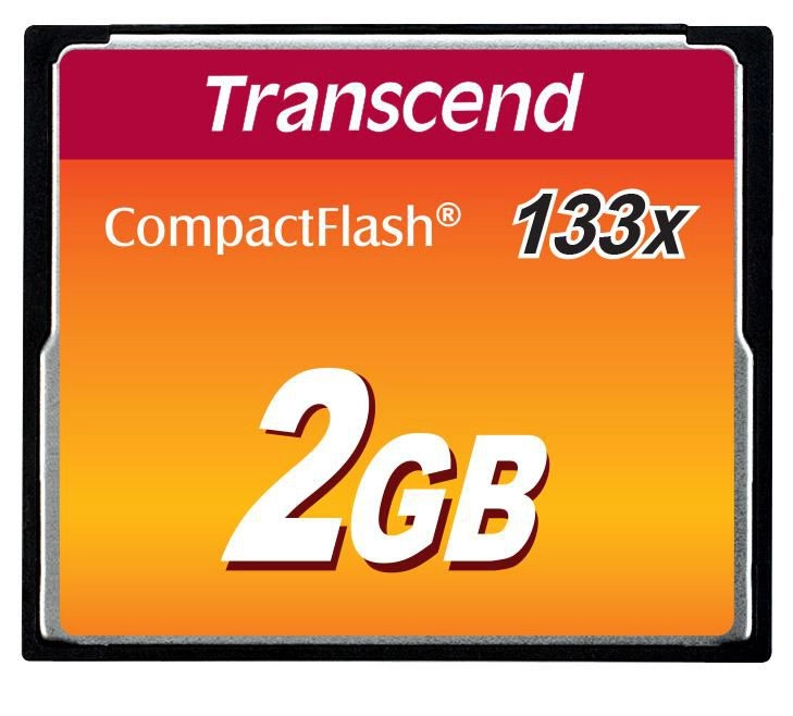 Transcend Compact Flash 2GB 133x TS2GCF133