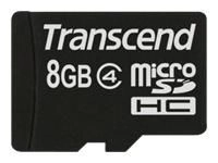 Transcend TS8GUSDC4 memory card 8 GB